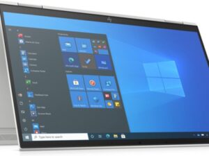 HP EliteBook 1030 G8 x360 2-in-1 laptop in tablet mode